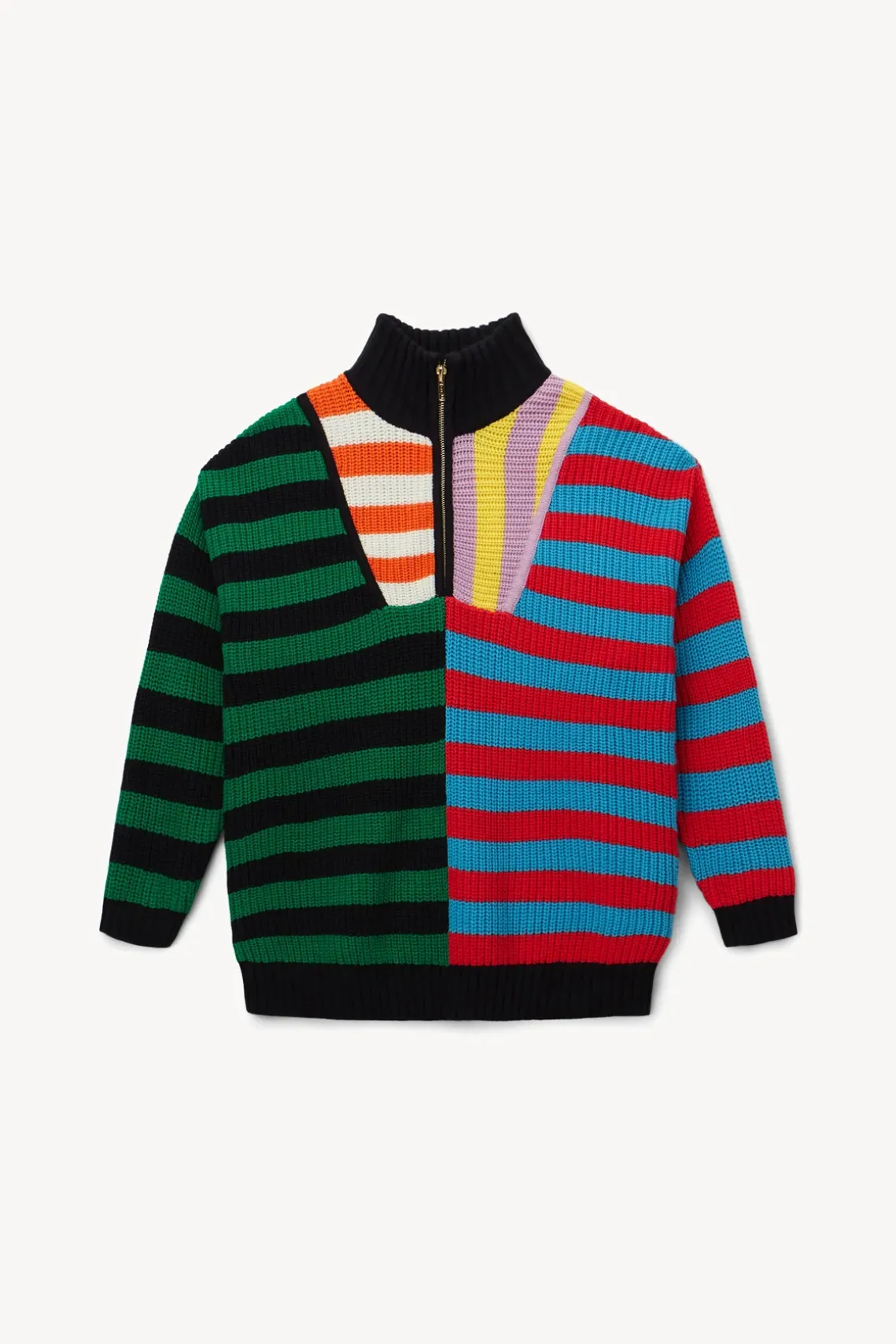 HAMPTON SWEATER CABANA STRIPE MULTI