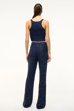 IBISCO CROPPED TANK  NAVY