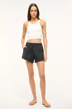 IBISCO CROPPED TANK WHITE