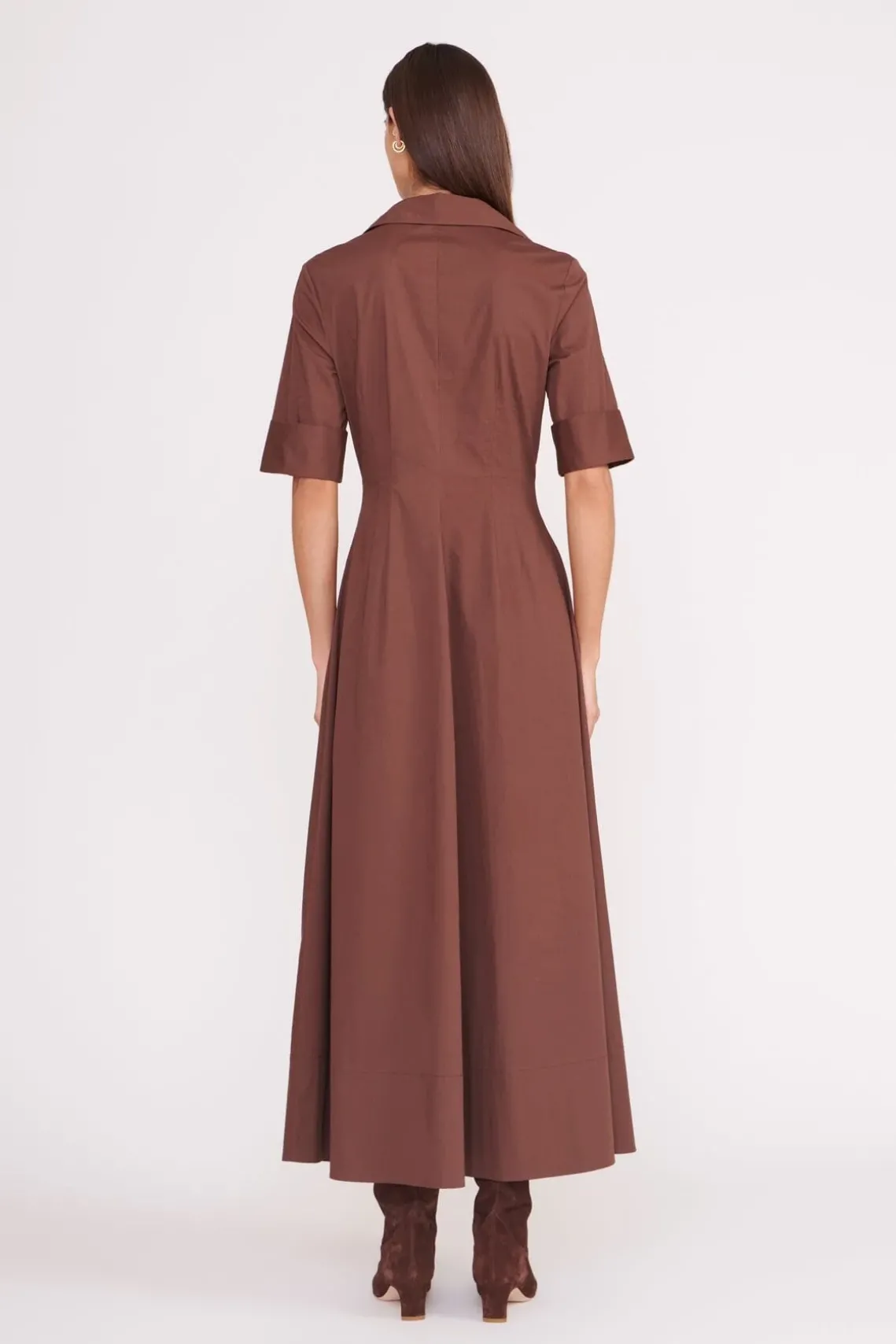 JOAN MAXI DRESS MAHOGANY