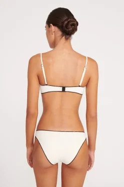 KIT BIKINI BOTTOM  IVORY BLACK