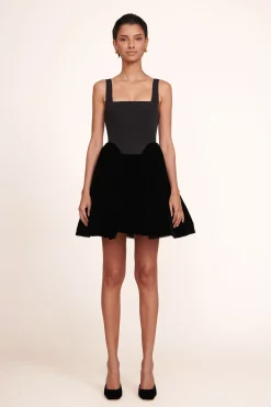 LANDSCAPE DRESS  BLACK