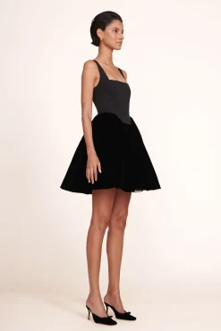 LANDSCAPE DRESS  BLACK