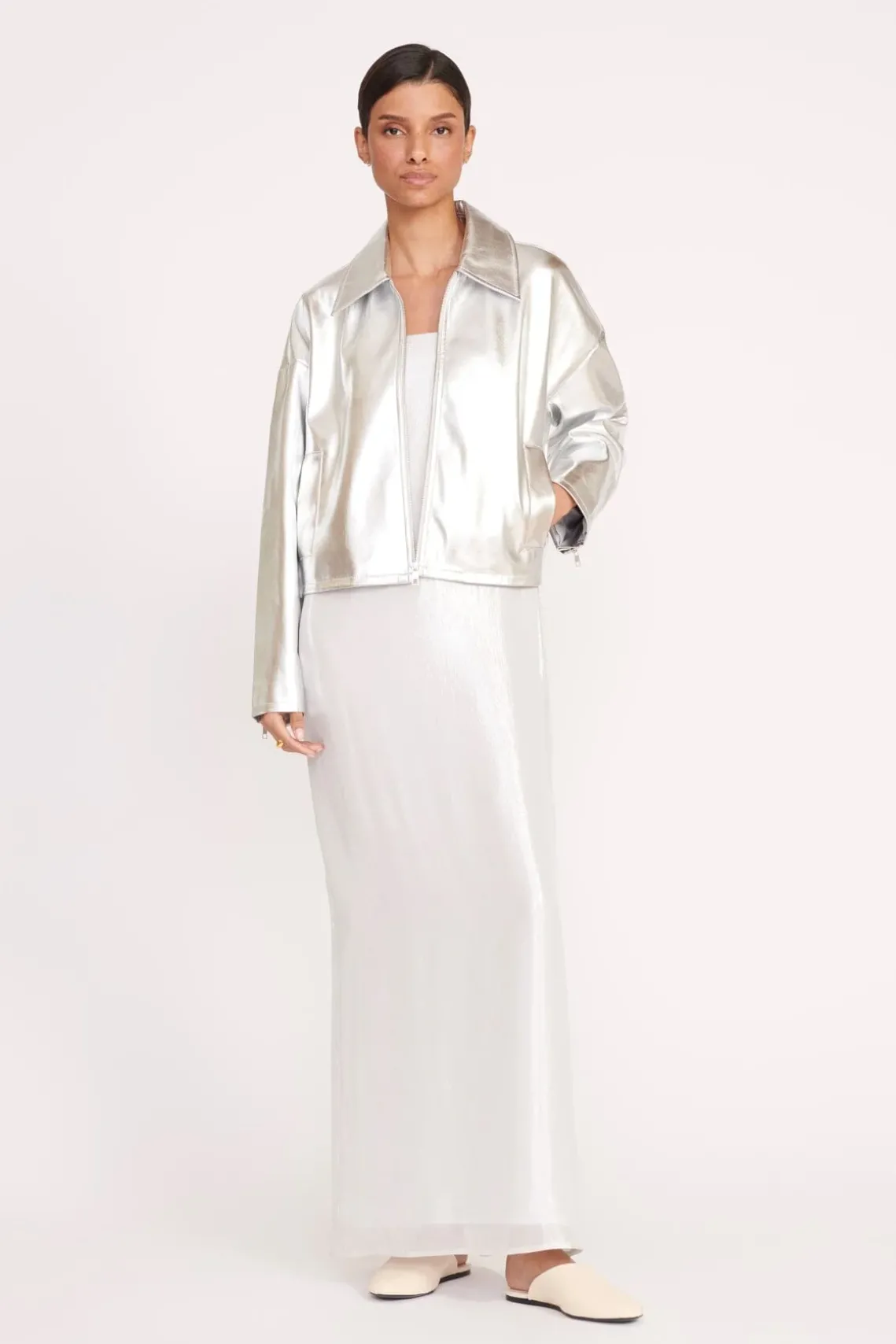 LENNOX JACKET SILVER