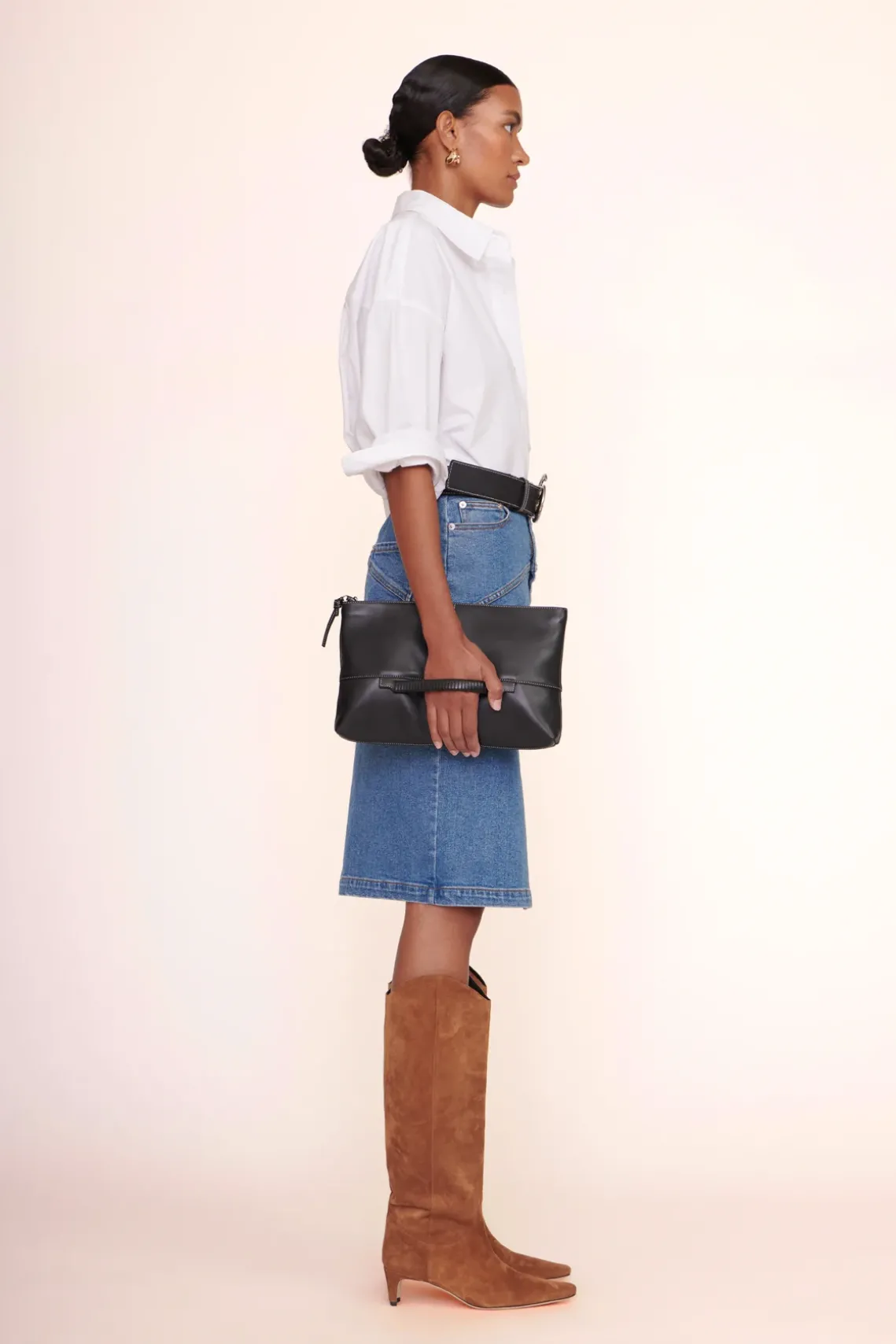 LEO CLUTCH BLACK
