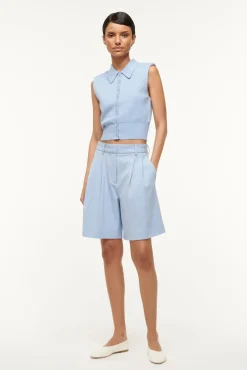 LONG LUISA SHORT PERIWINKLE