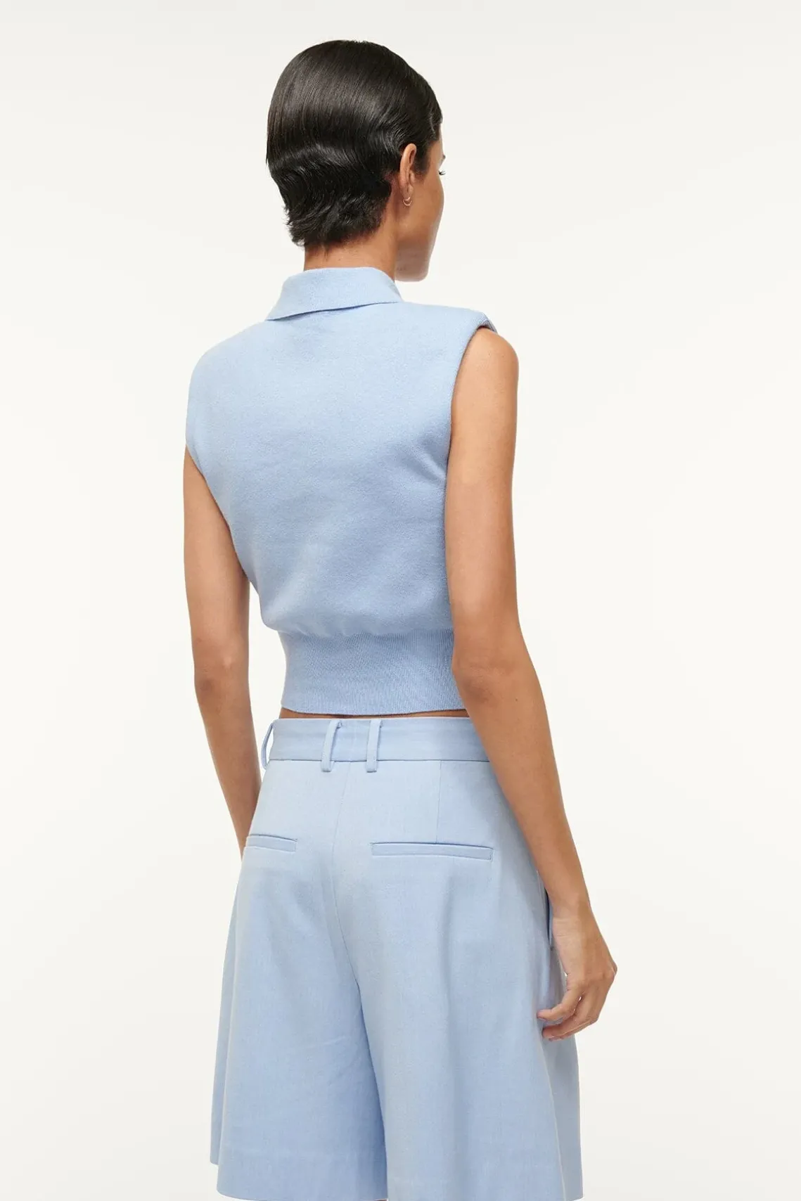 LONG LUISA SHORT PERIWINKLE
