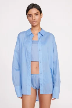 LOVEINA TOP  AZURE