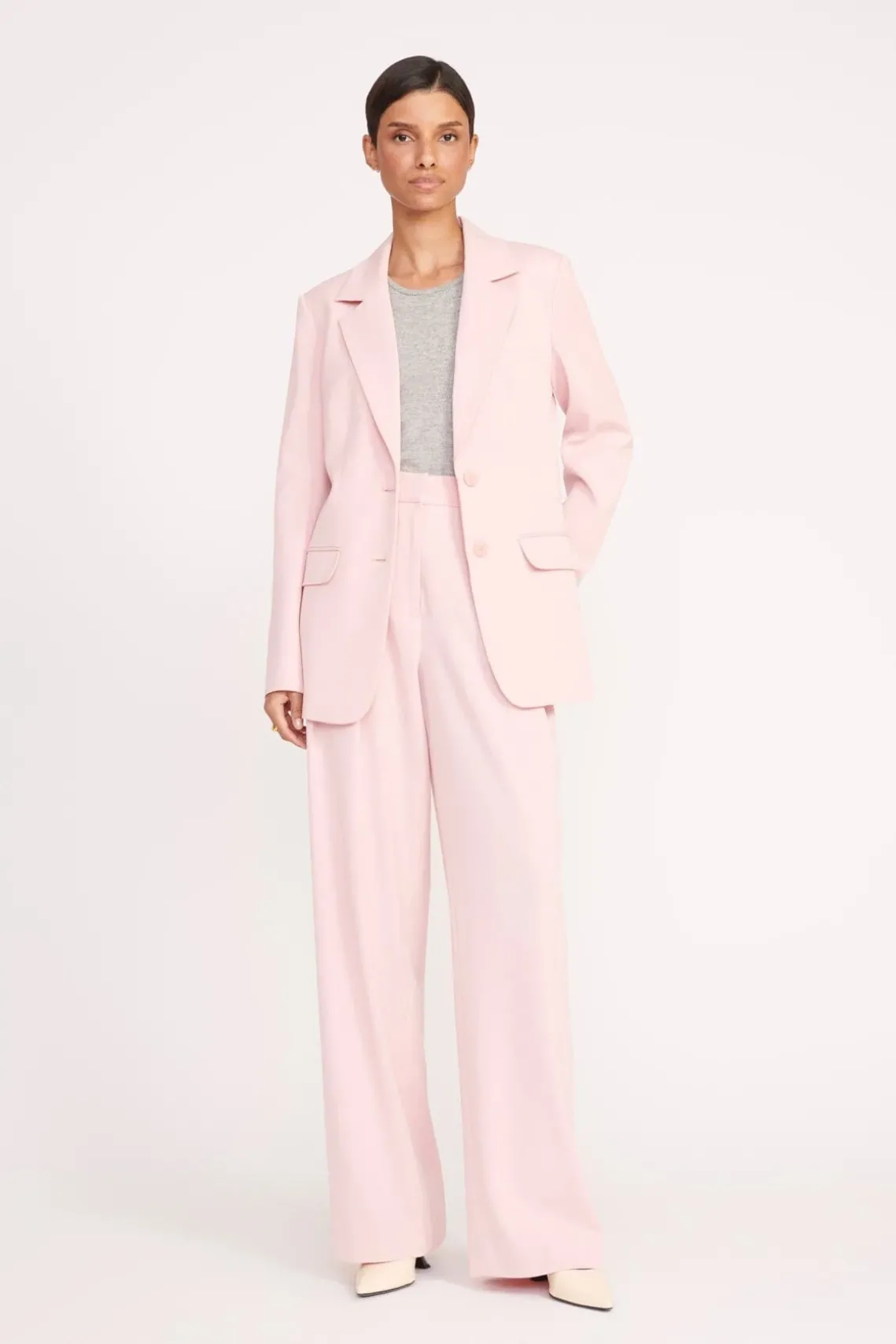 LUISA PANT CHERRY BLOSSOM SUITING