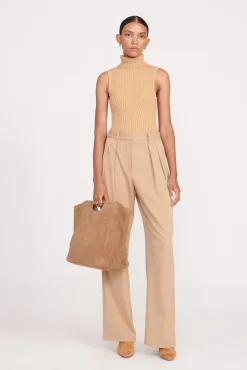 MAR TOTE TAN SUEDE