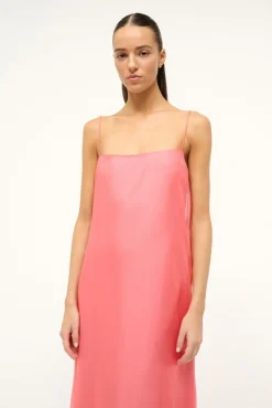 MAXI DELFINA DRESS FLAMINGO