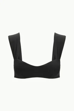 MELROSE BIKINI TOP BLACK