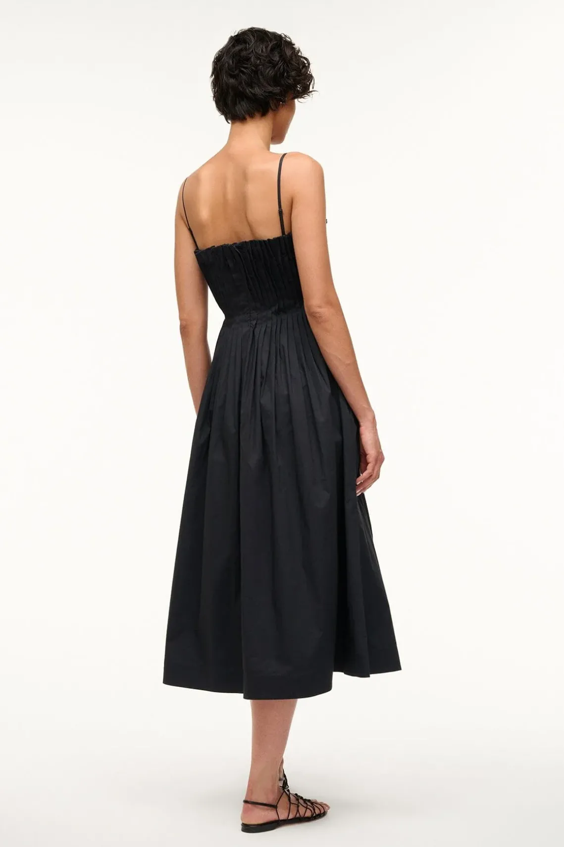 MIDI BELLA DRESS BLACK