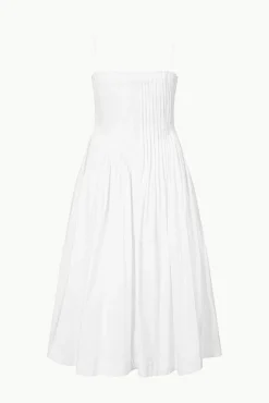 MIDI BELLA DRESS WHITE
