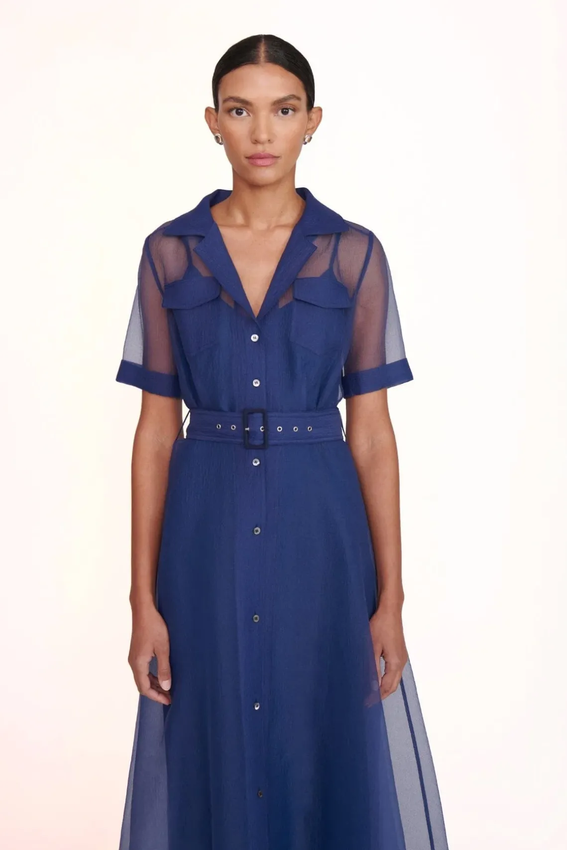 MILLIE DRESS NAVY ORGANZA