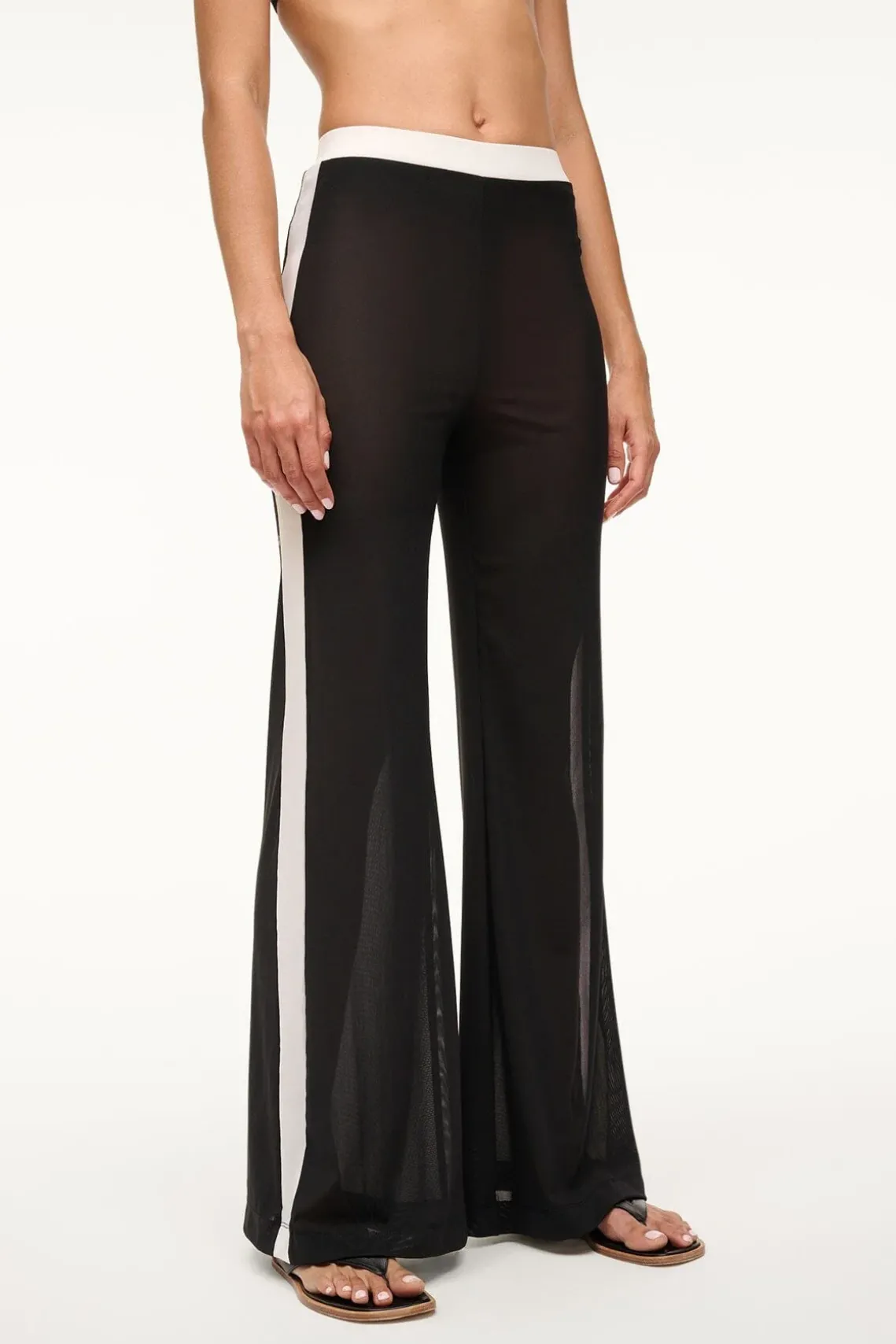 MILO COVERUP PANT BLACK WHITE