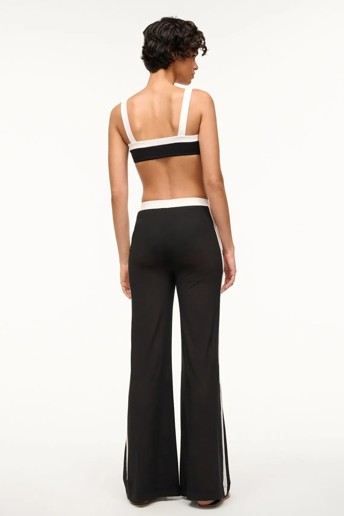 MILO COVERUP PANT BLACK WHITE