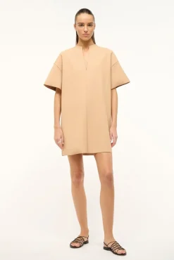MINI AMIGONI DRESS FAWN