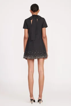 MINI ILANA DRESS BLACK SILVER