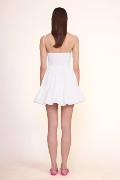 MINI LANDRY DRESS  WHITE