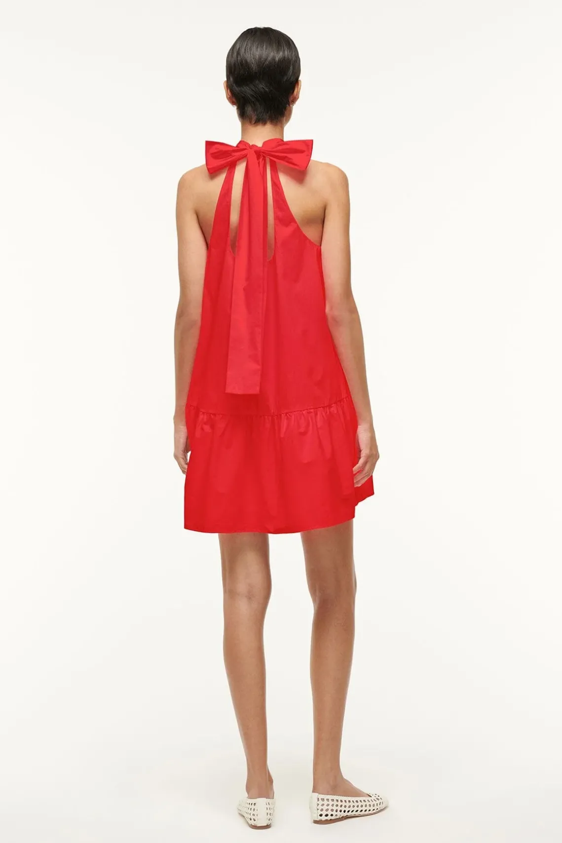MINI MARLOWE DRESS RED ROSE