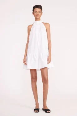 MINI MARLOWE DRESS WHITE