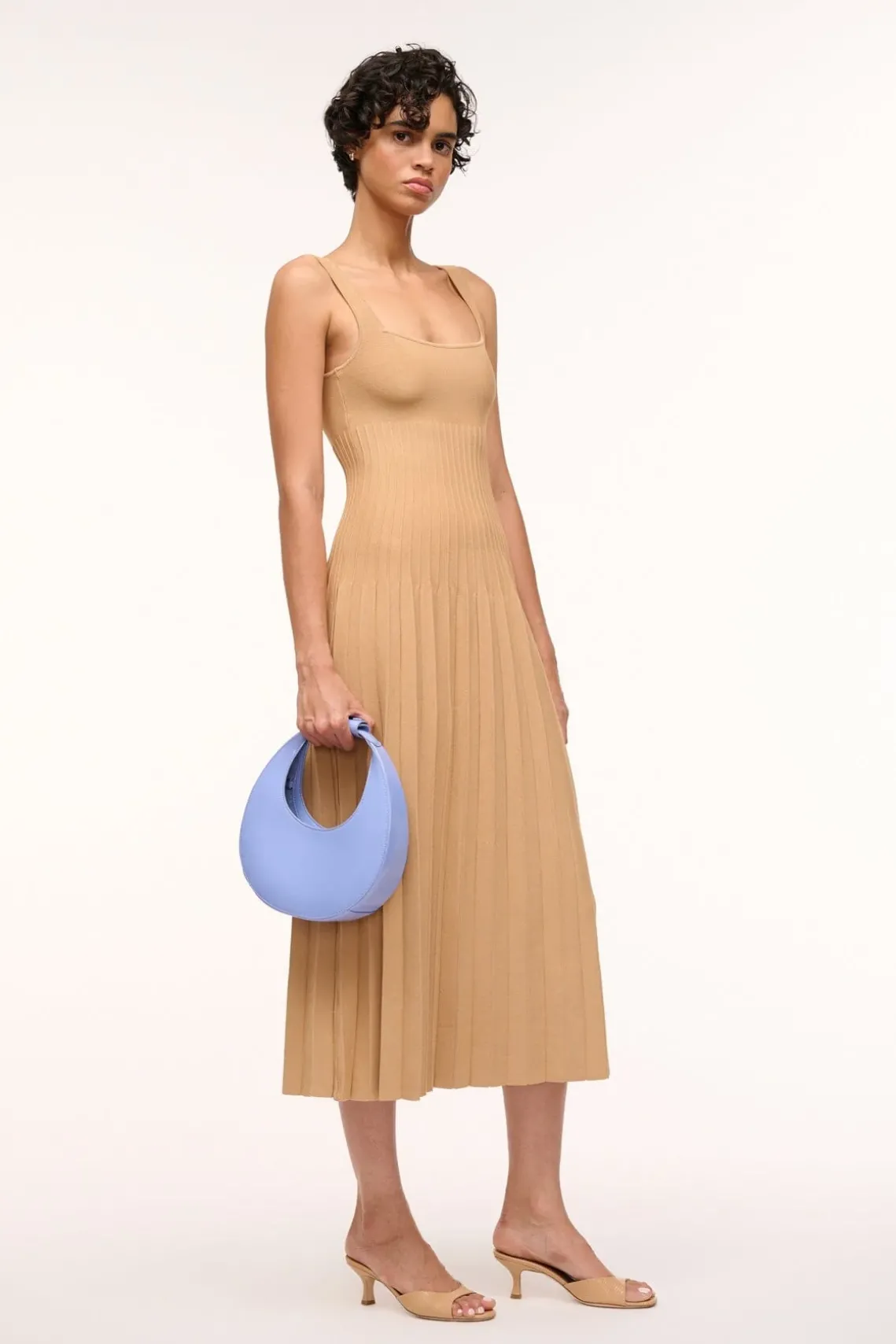 MINI MOON BAG BLUE HYDRANGEA