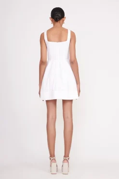 MINI SUTTON DRESS WHITE