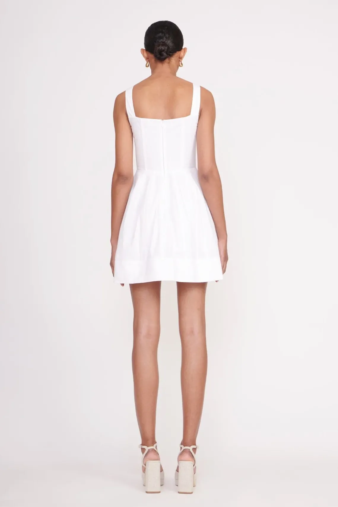 MINI SUTTON DRESS WHITE