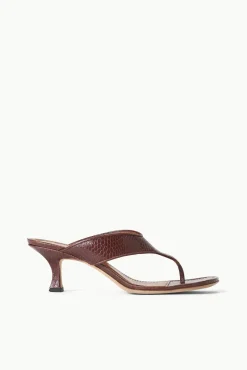 NATALIA THONG SANDAL MAHOGANY