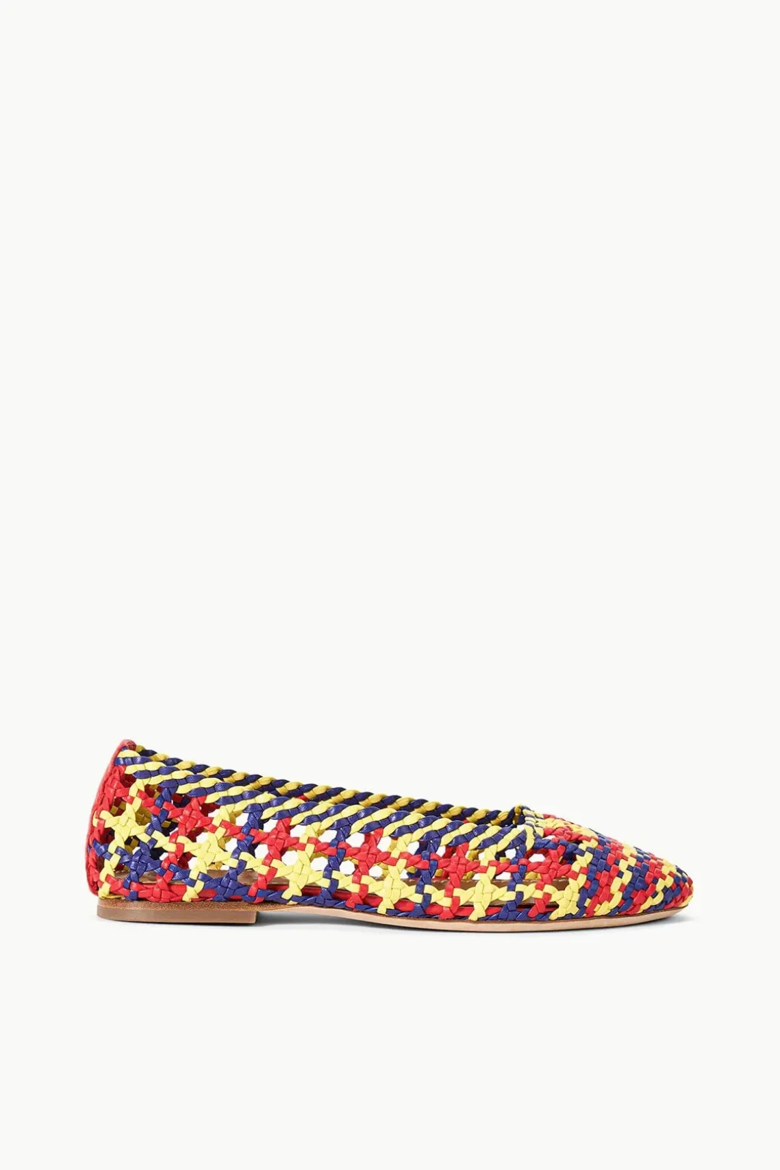 NELL CROCHET BALLERINA RED ROSE MULTI