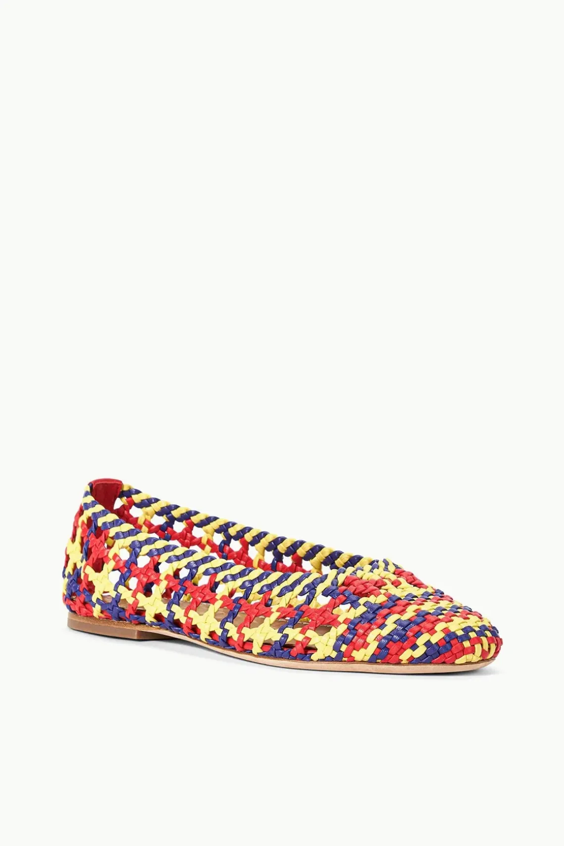 NELL CROCHET BALLERINA RED ROSE MULTI
