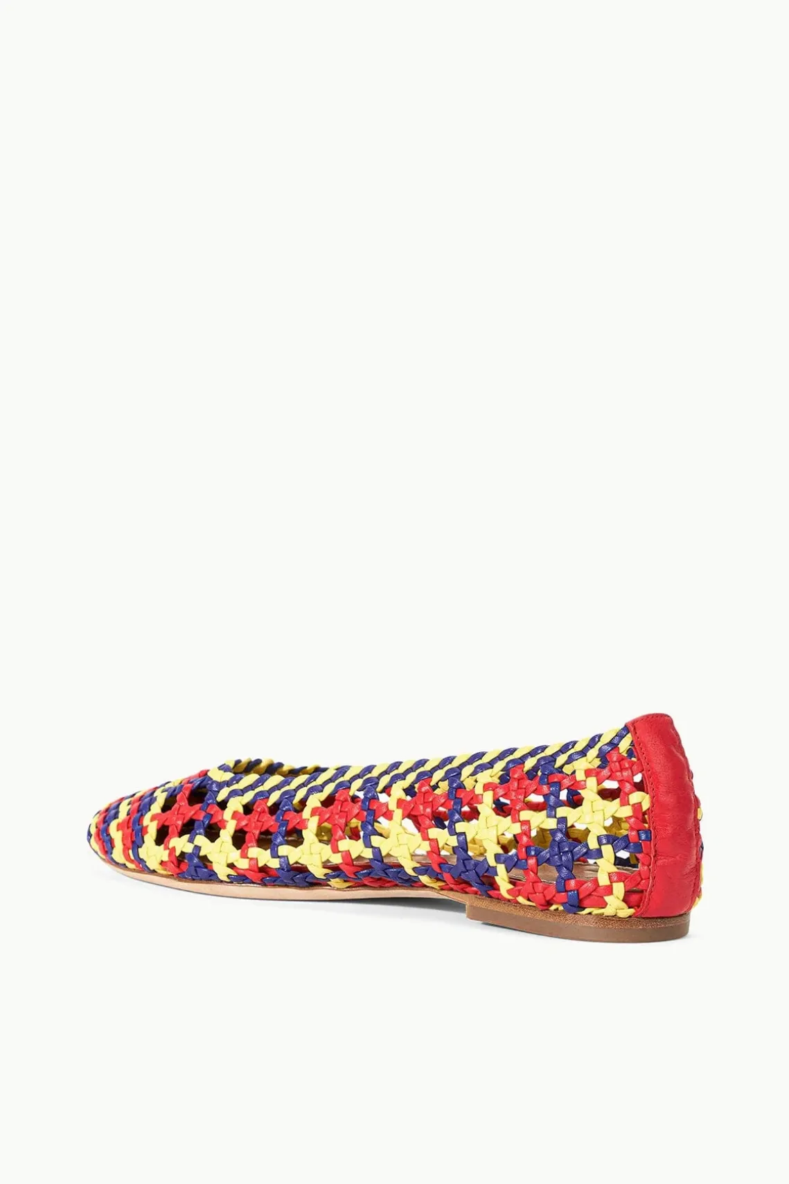 NELL CROCHET BALLERINA RED ROSE MULTI