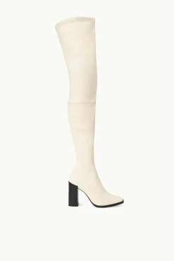 PAZ OVER THE KNEE BOOT CREAM