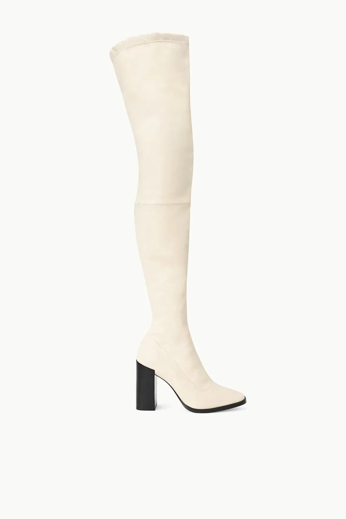 PAZ OVER THE KNEE BOOT CREAM