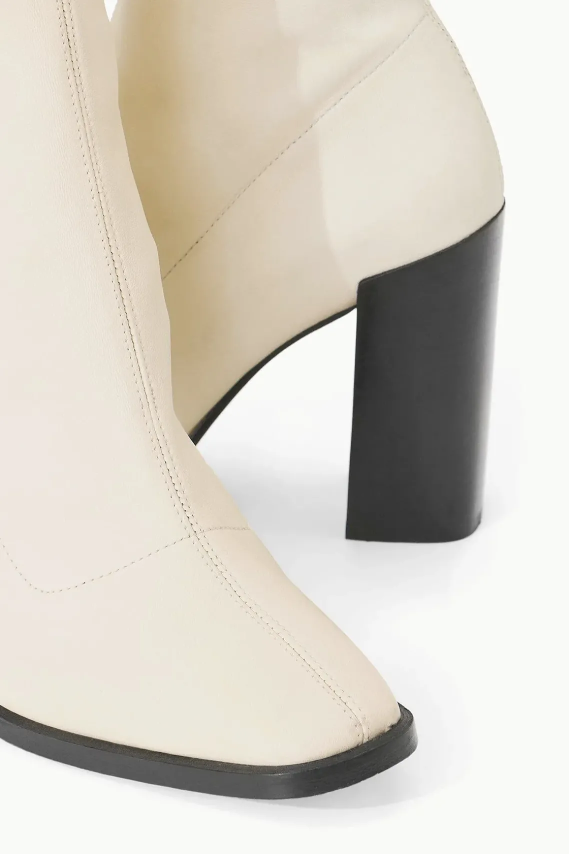 PAZ OVER THE KNEE BOOT CREAM