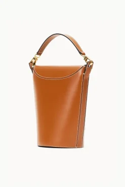 PHOEBE CONVERTIBLE BUCKET BAG TAN