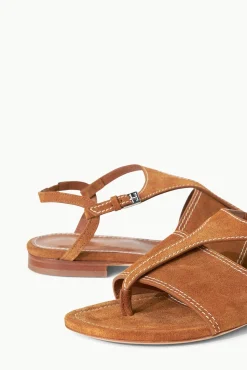 PURA VIDA FLAT SANDAL TAN