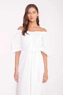 REESE DRESS  WHITE