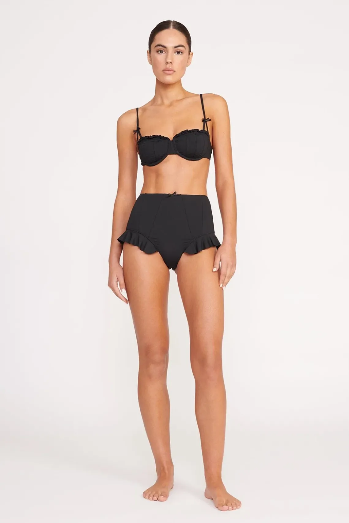 RHETT BIKINI TOP BLACK