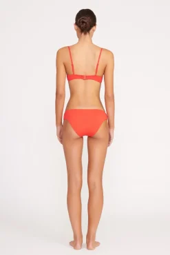 RHETT BIKINI TOP RED ROSE
