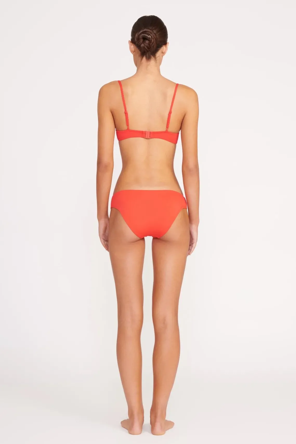 RHETT BIKINI TOP RED ROSE