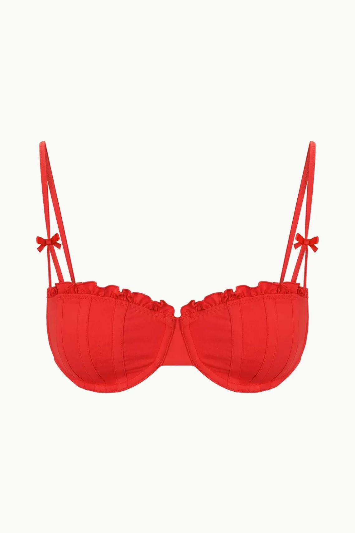 RHETT BIKINI TOP RED ROSE