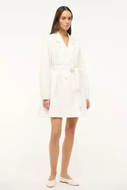 RINA TRENCH WHITE