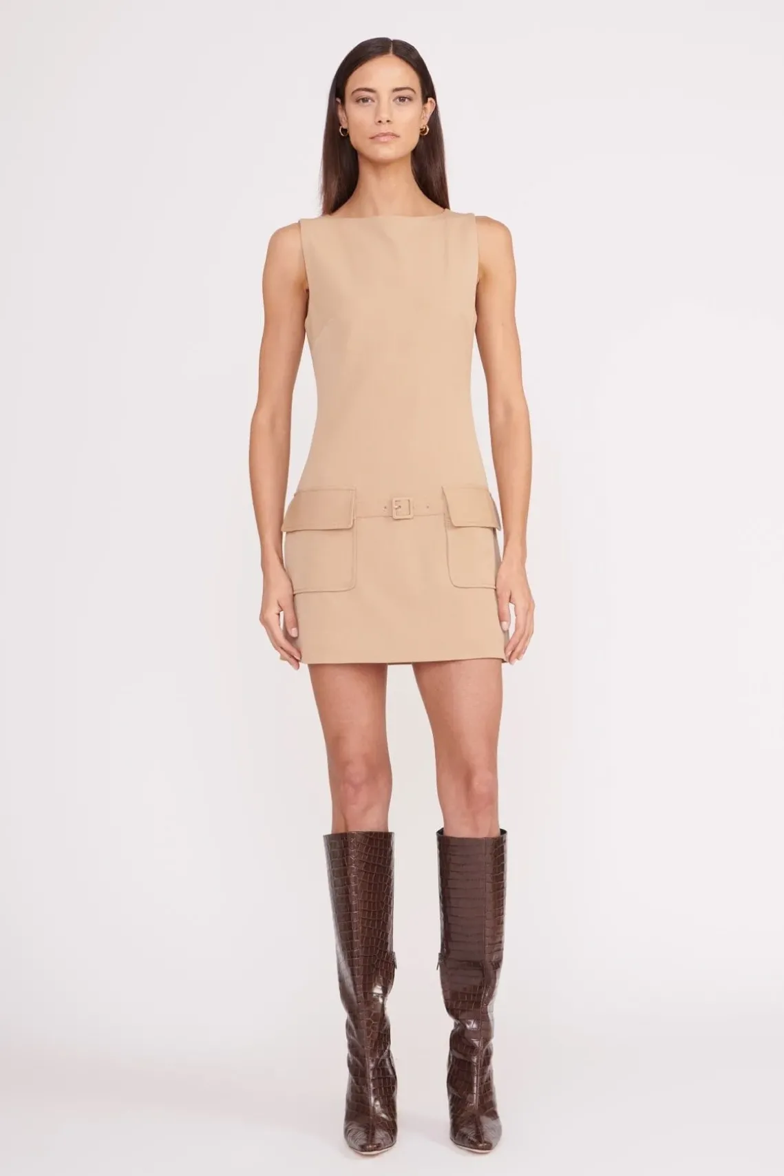 SHEILA DRESS CAMEL