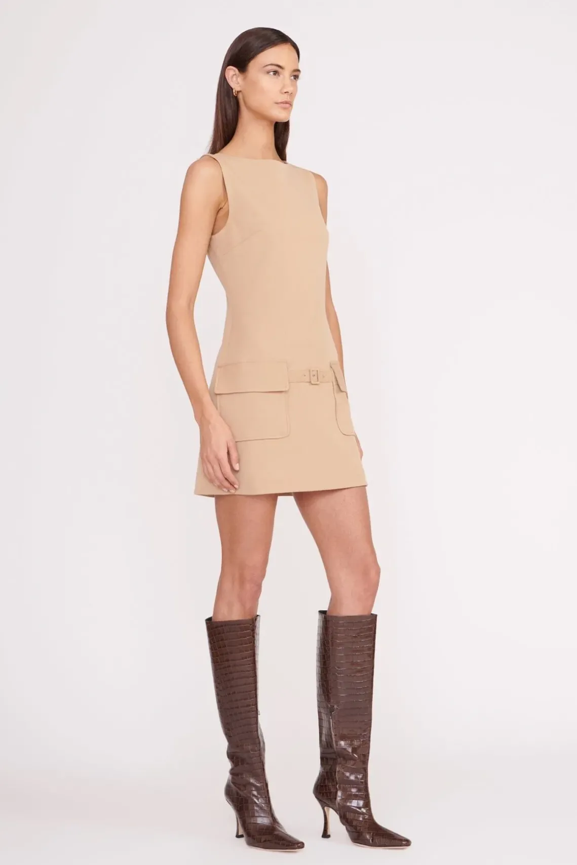 SHEILA DRESS CAMEL