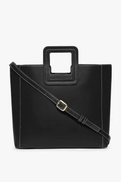 SHIRLEY LEATHER BAG BLACK