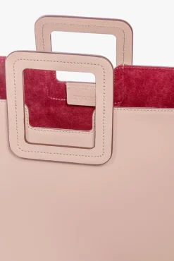 SHIRLEY LEATHER BAG BLUSH