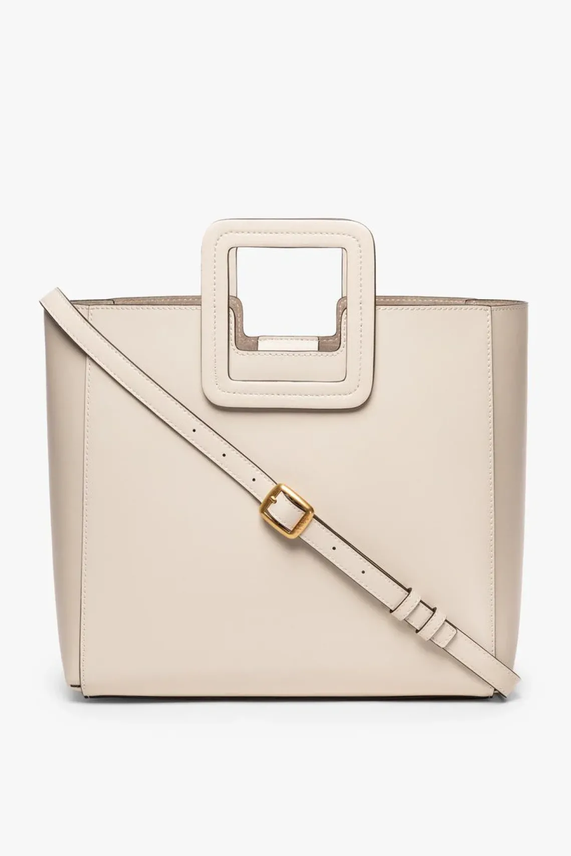SHIRLEY LEATHER BAG CREAM