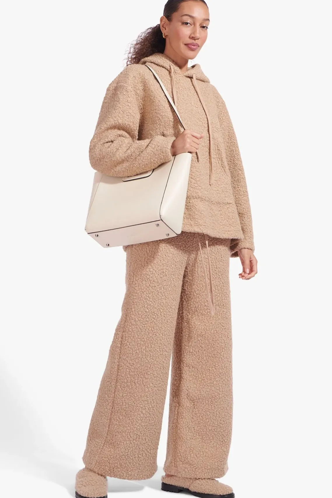 SHIRLEY LEATHER BAG CREAM